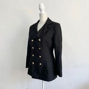 Vintage Military Napoleon Jacket M Indie Sleaze 90s Vamp Gothic Soldier Style
